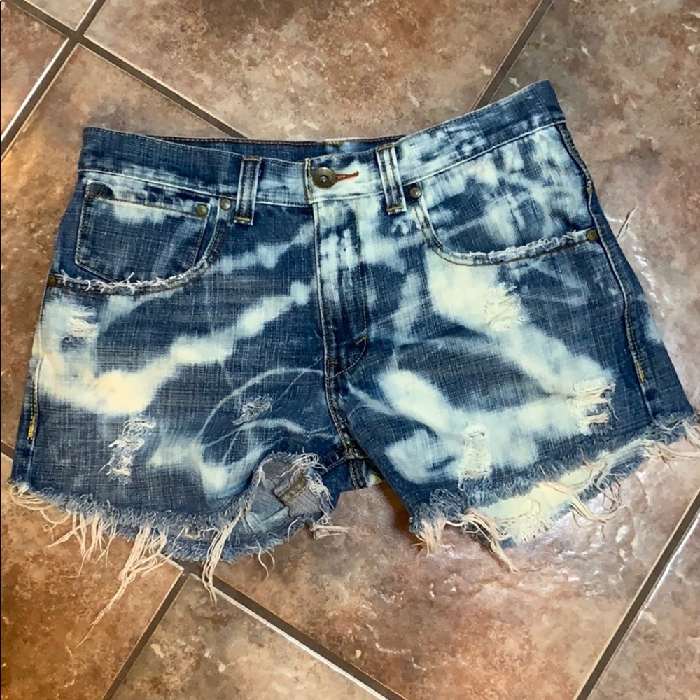 Silver Tab Jean Shorts